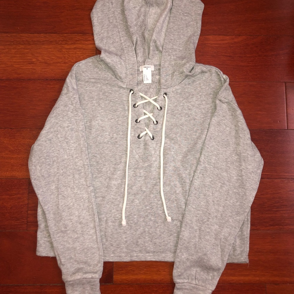 fleece crop top